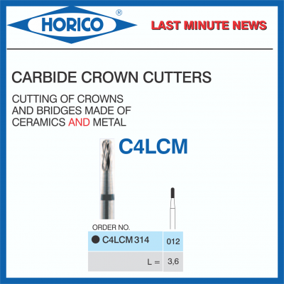 Freza Horico CROWN CUTTERS C4 LCM 314 012