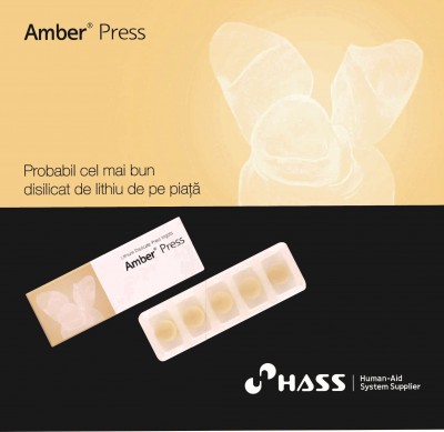 Pastile din Disilicat de Lithium  Amber Press HT R10